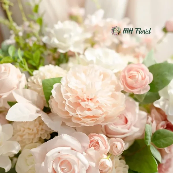 Blush and Cream Bridal Bouquets for Bride